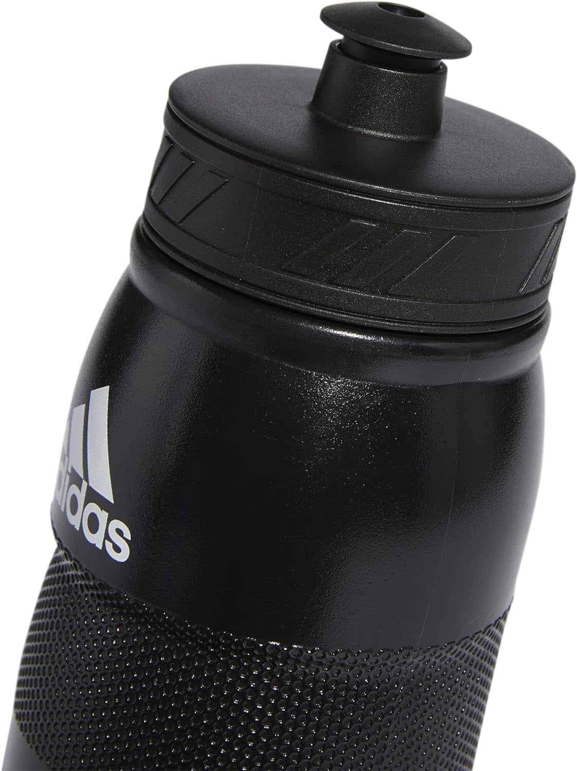 Unisex Adult 750 Ml (28 Oz) Stadium Refillable Plastic Sports Water Bottles, Black/White, One Size US