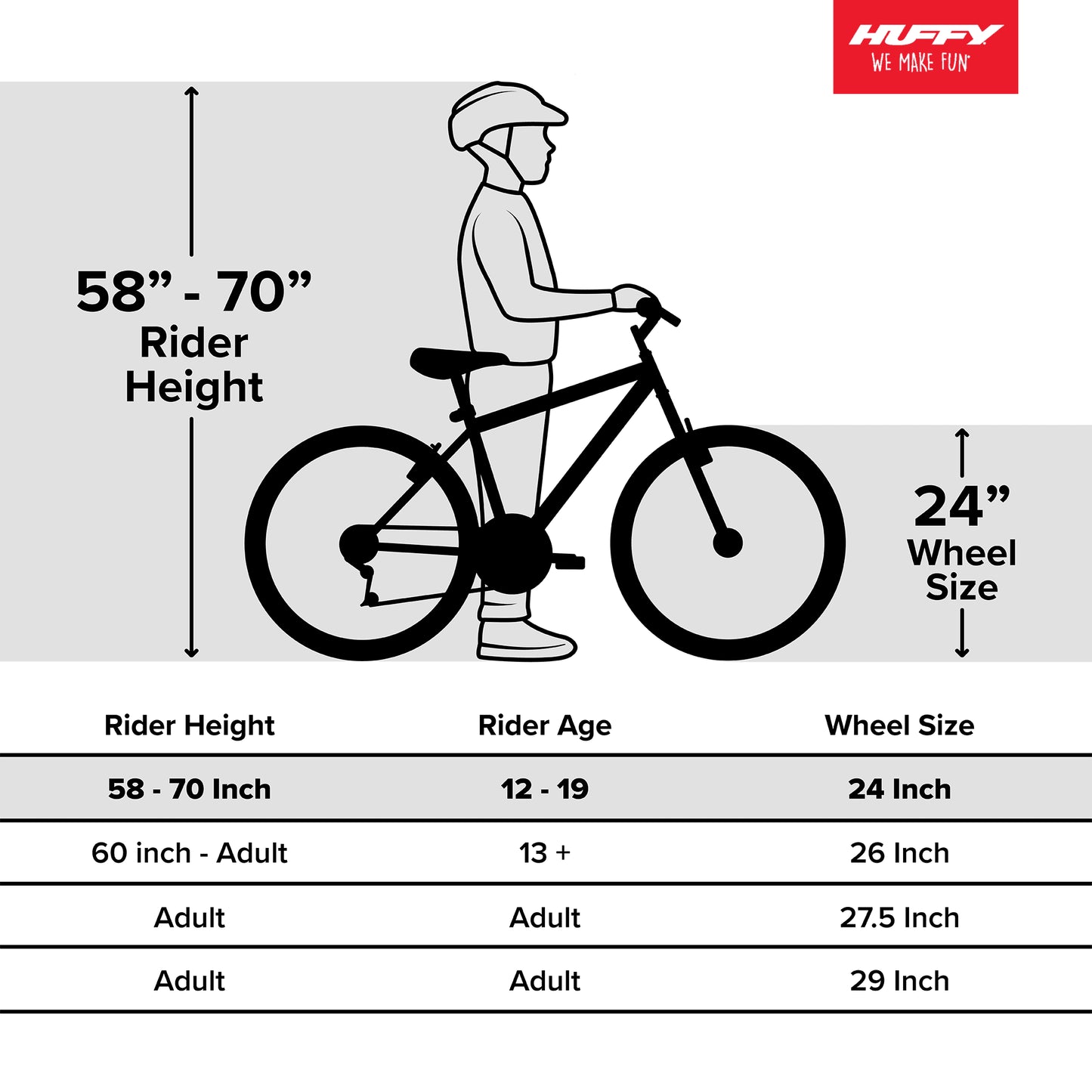 24" Rock Creek Boys Mountain Bike for Men