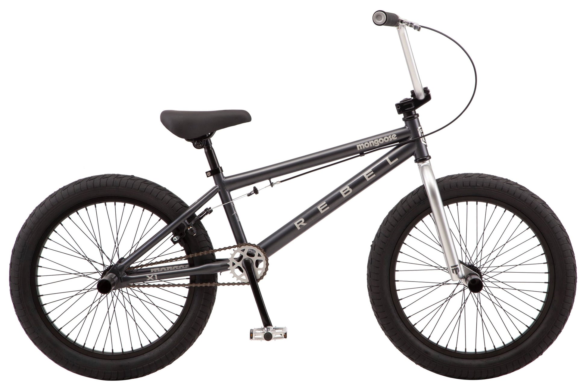 Rebel X1 BMX Bike, 20In. Wheels, Boys/Girls, Gray