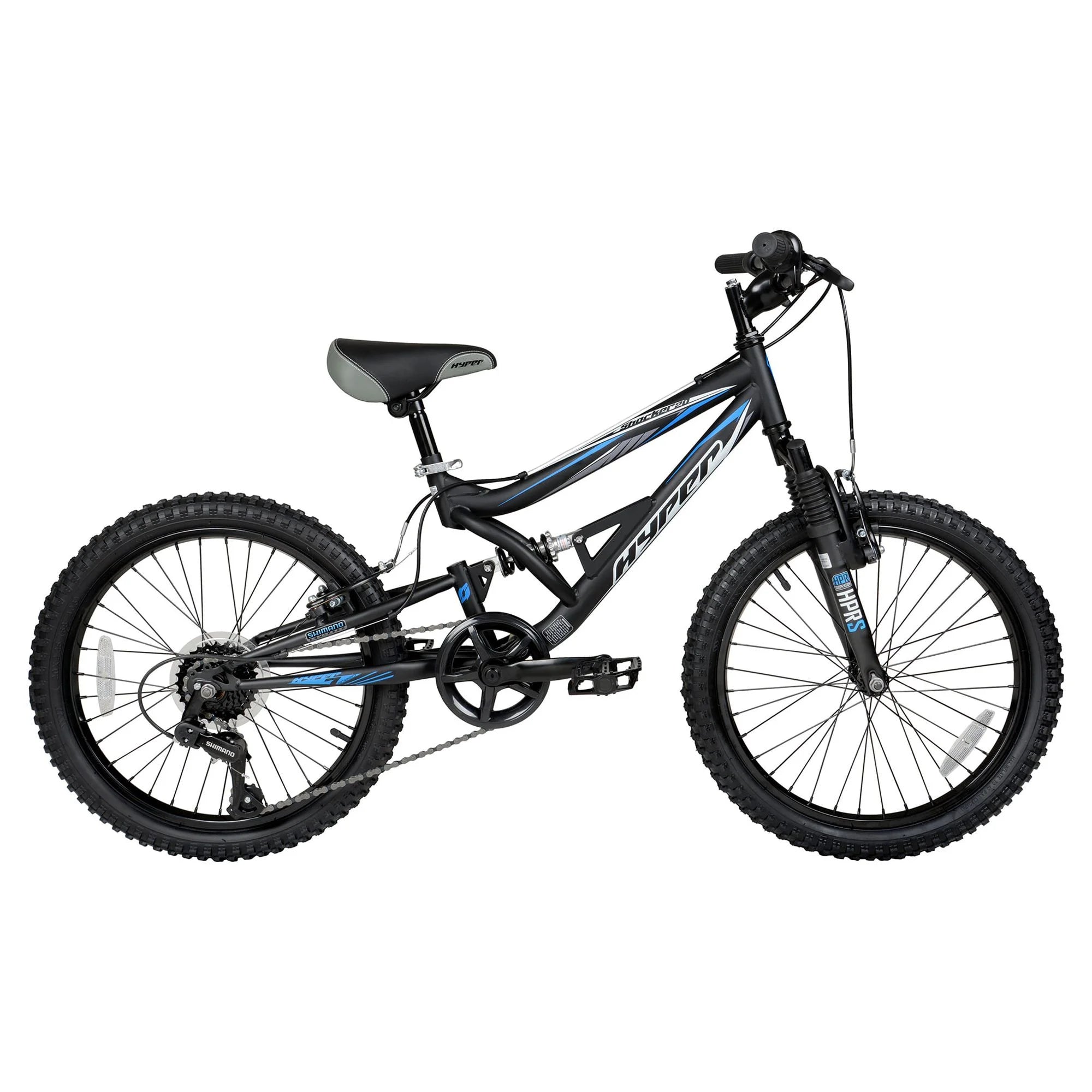 20 Boys Shocker Mountain Bike Kids Black Recommended Age Group 8 t SPIN POWER SPORT